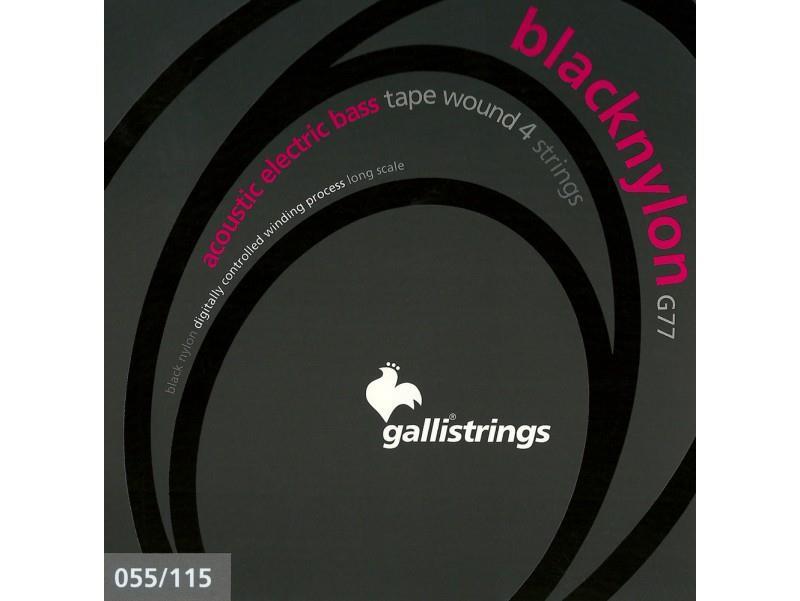 GALLISTRINGS BASS BLACK NYLON 055-115 | GABASS